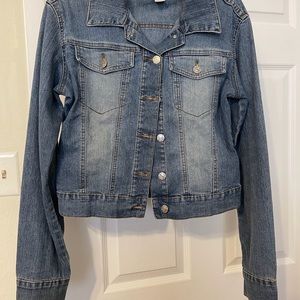 A.M.I. Stone Wahed Denim Jacket